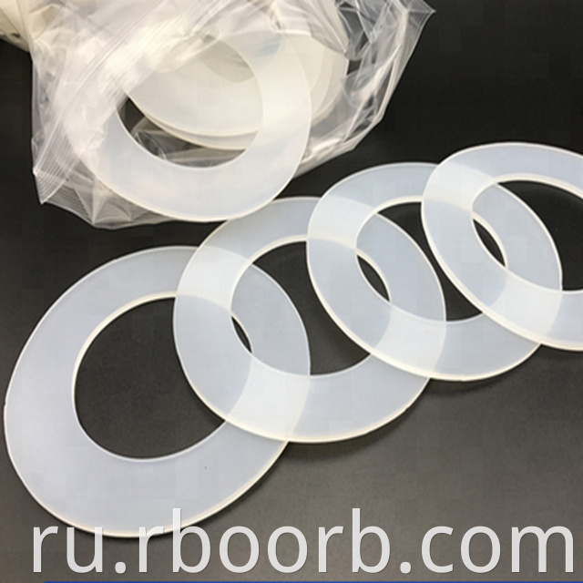 Transparent Silicone Flat Washer/gasket